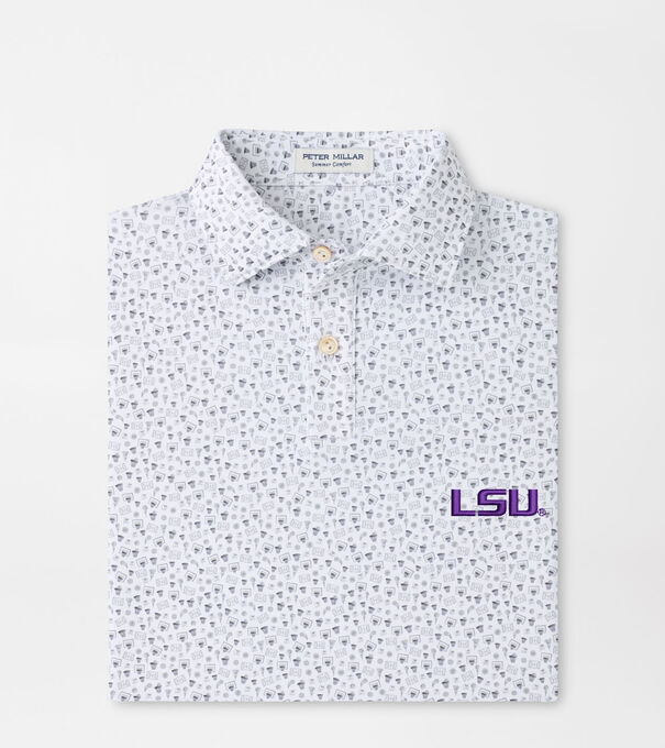 LSU Buzzer Beater Youth Performance Jersey Polo