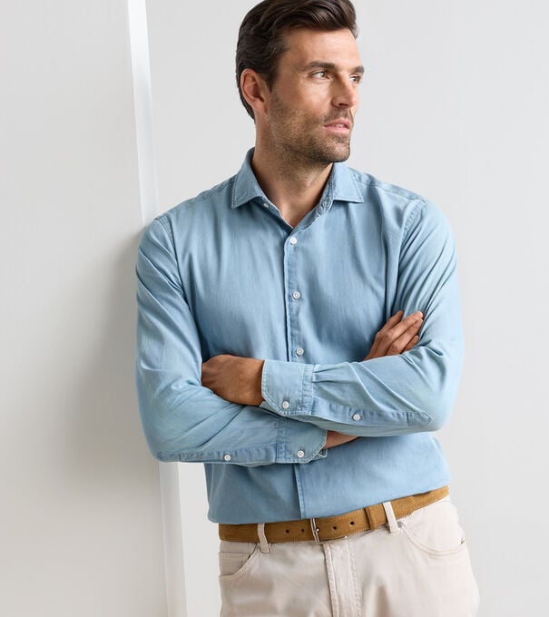 Elio Cotton Sport Shirt