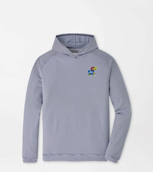 Kansas Pine Sugar Stripe Performance Hoodie