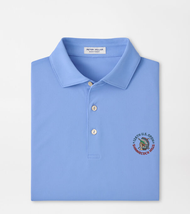 126th U.S. Open Solid Performance Mesh Polo