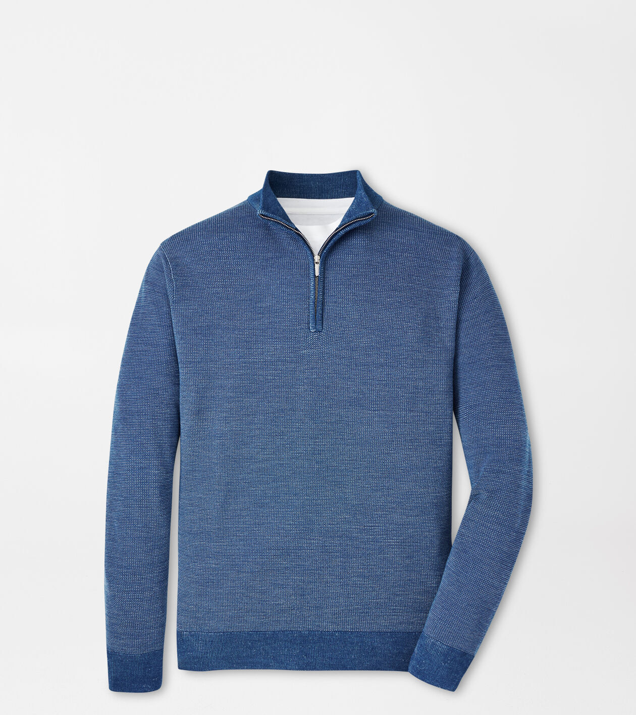 Peter millar merino wool quarter zip top