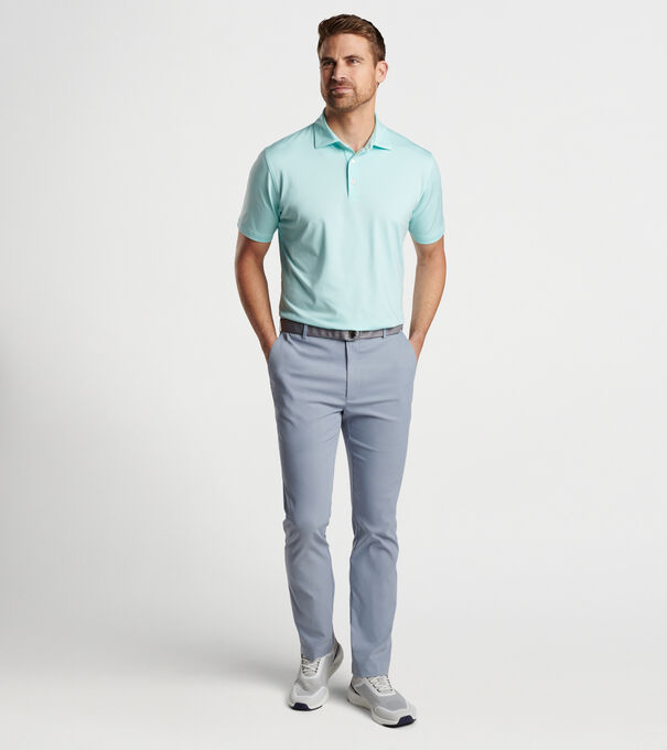 Solid Performance Jersey Polo (Sean Self Collar)