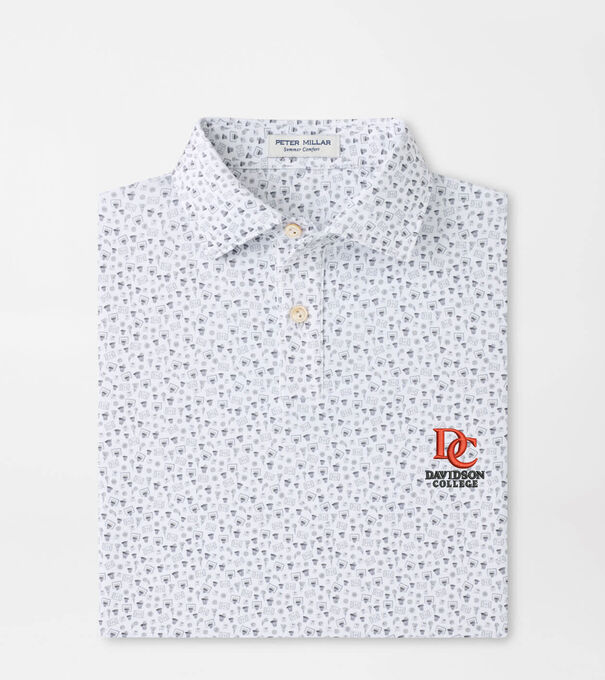 Davidson Buzzer Beater Youth Performance Jersey Polo