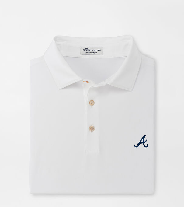 Atlanta Braves Solid Performance Jersey Polo