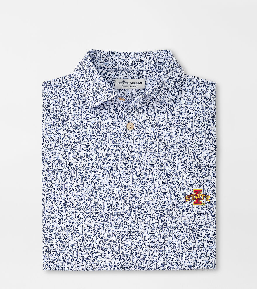 Iowa State Youth Performance Jersey Polo image number 1