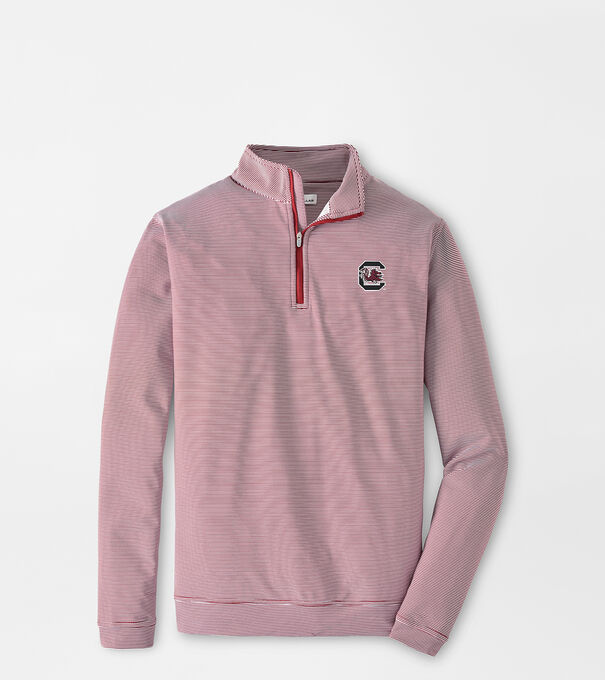South Carolina Sugar Stripe Performance Quarter-Zip