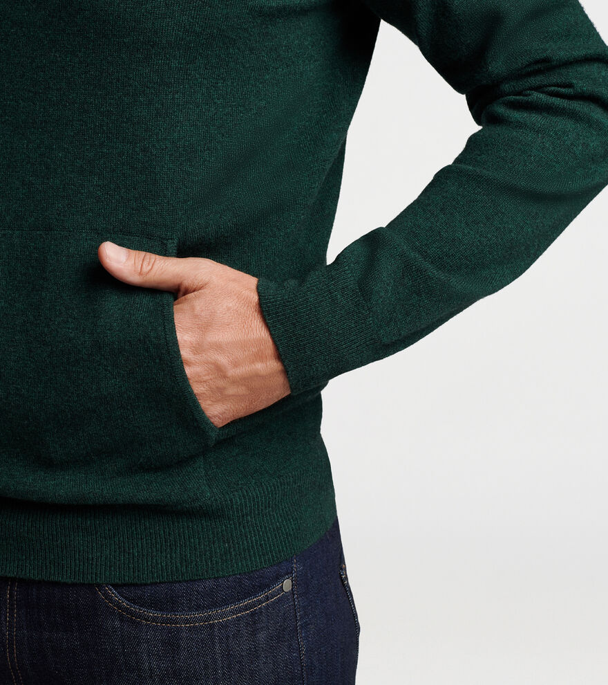Conway Wool Cashmere Popover Hoodie image number 4