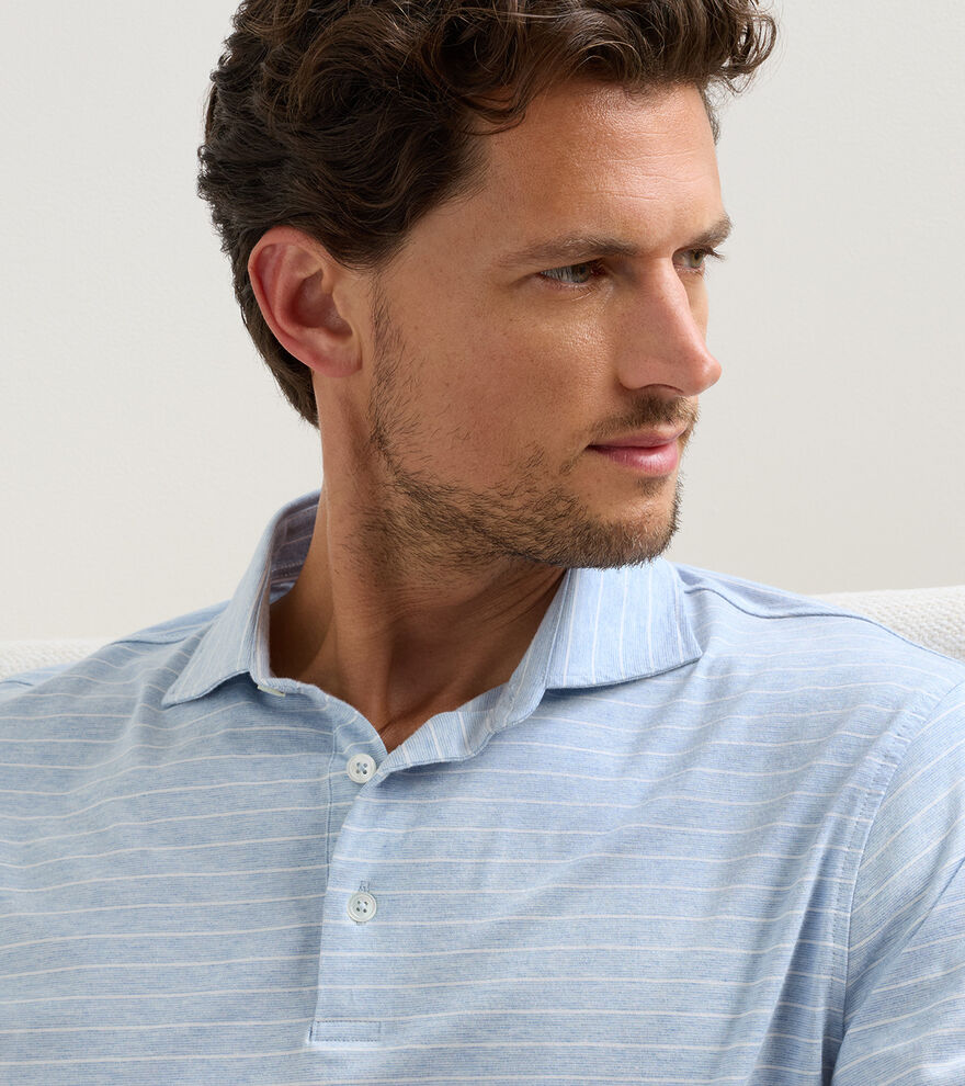 Excursionist Flex Striped Polo image number 4