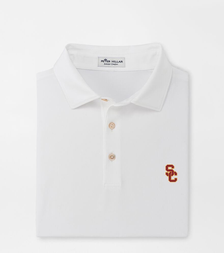 Southern California Solid Performance Jersey Polo image number 1
