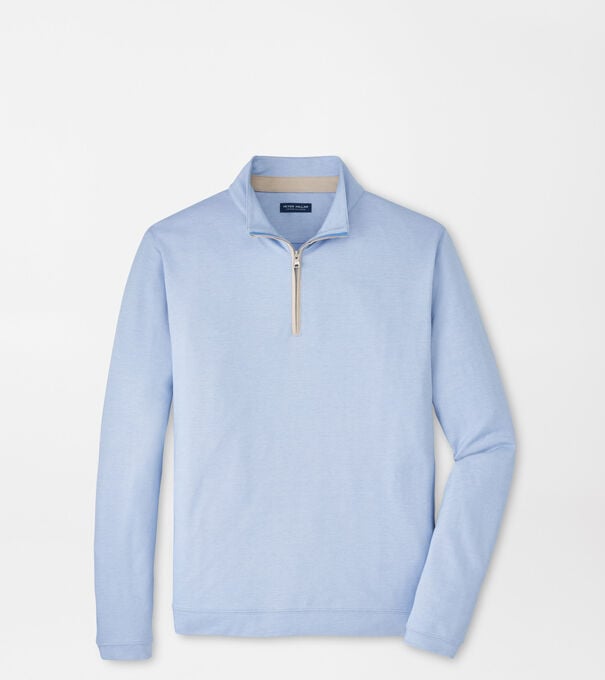 Albatross Cotton-Blend Piqu&eacute; Quarter-Zip