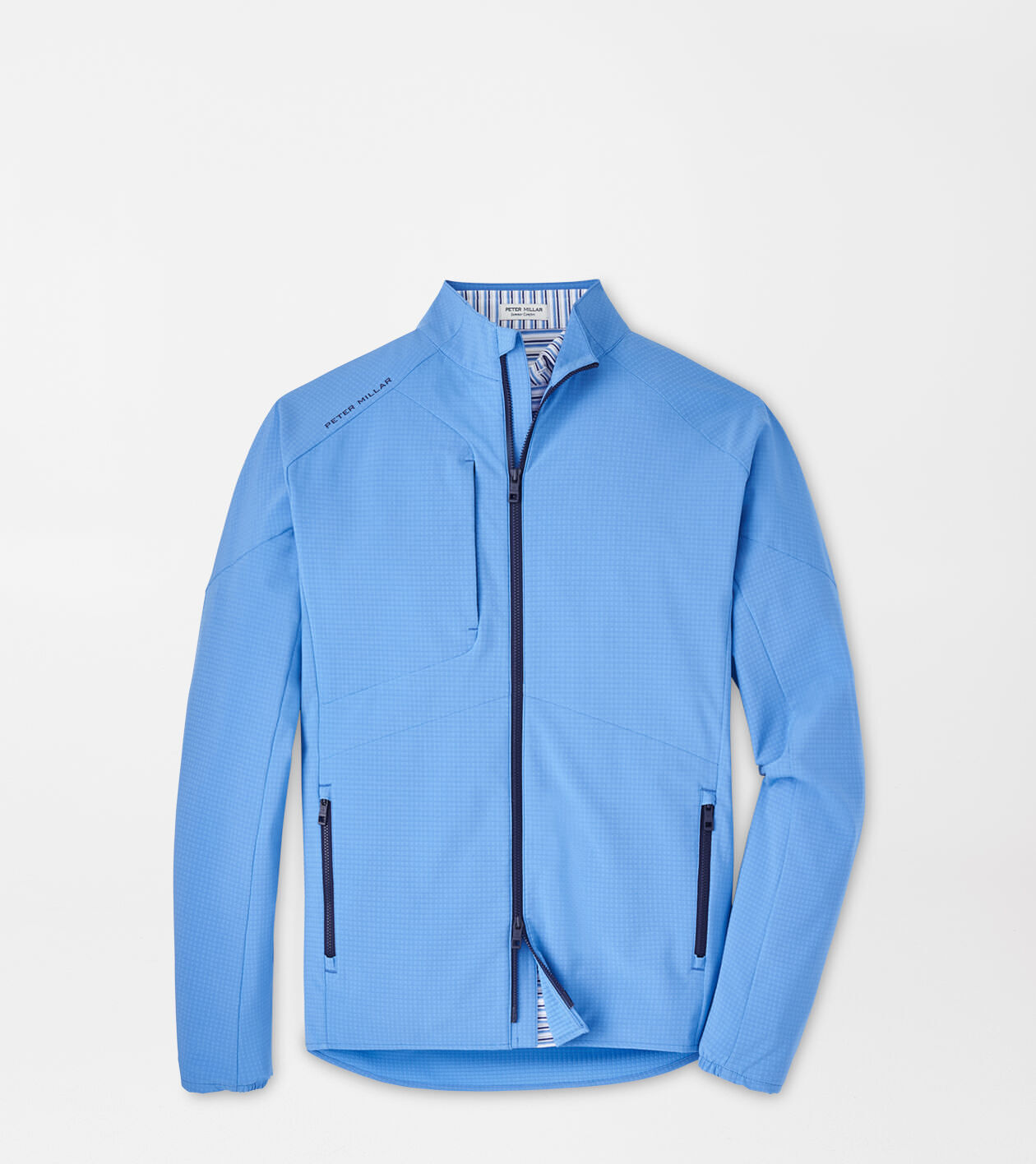 Peter Millar Winter Wind Gust Men s Golf Jacket Blue Size XXL