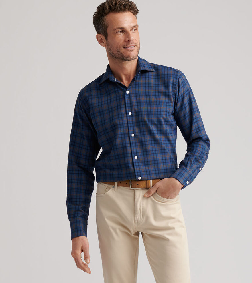 Bar Harbor Performance Flannel Sport Shirt image number 5