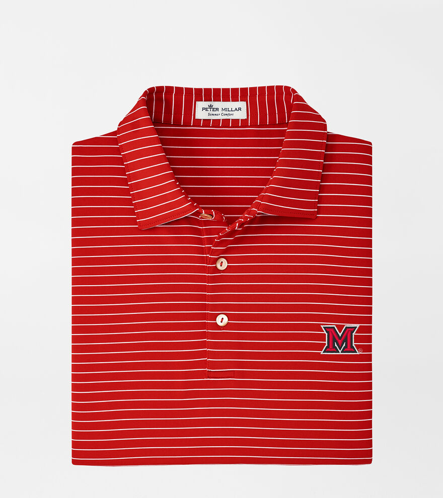 Miami of Ohio Crafty Performance Jersey Polo image number 1