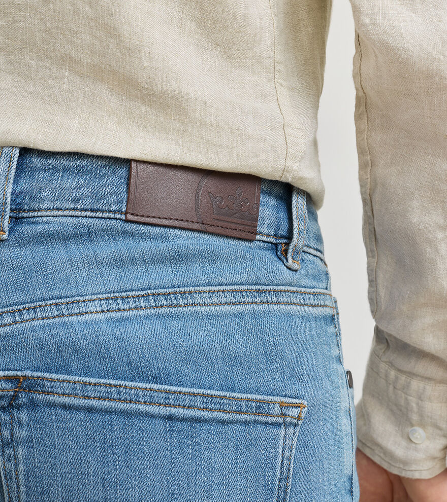 Vintage Washed Five-Pocket Denim image number 4