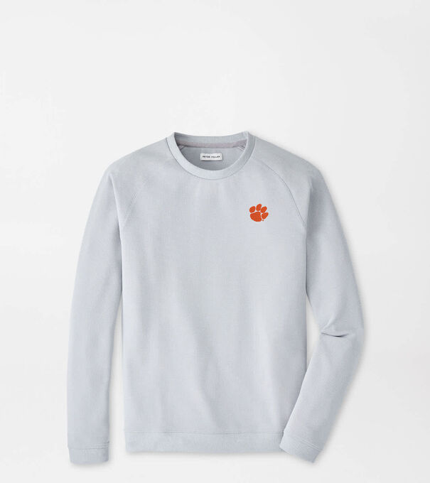 Clemson Cradle Piqu&eacute; Performance Crewneck
