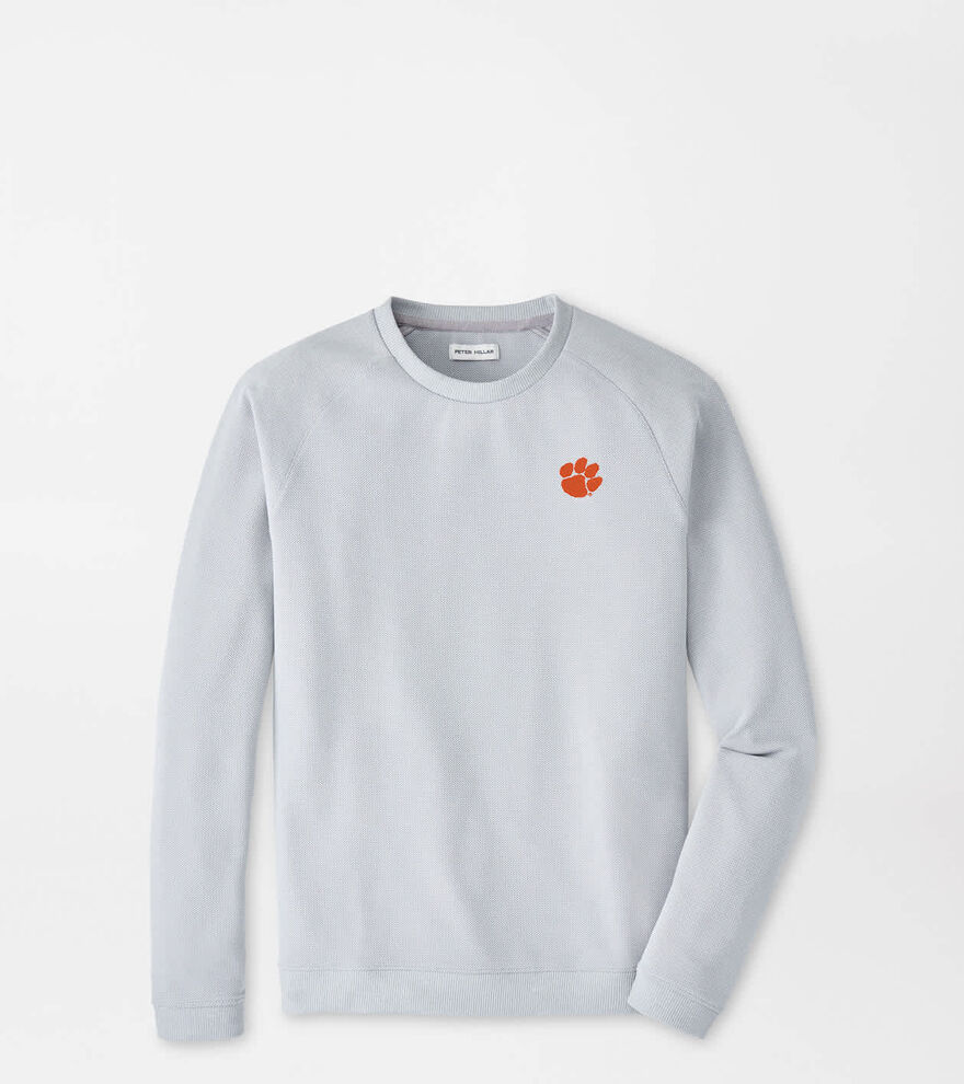 Clemson Cradle Piqu&eacute; Performance Crewneck image number 1