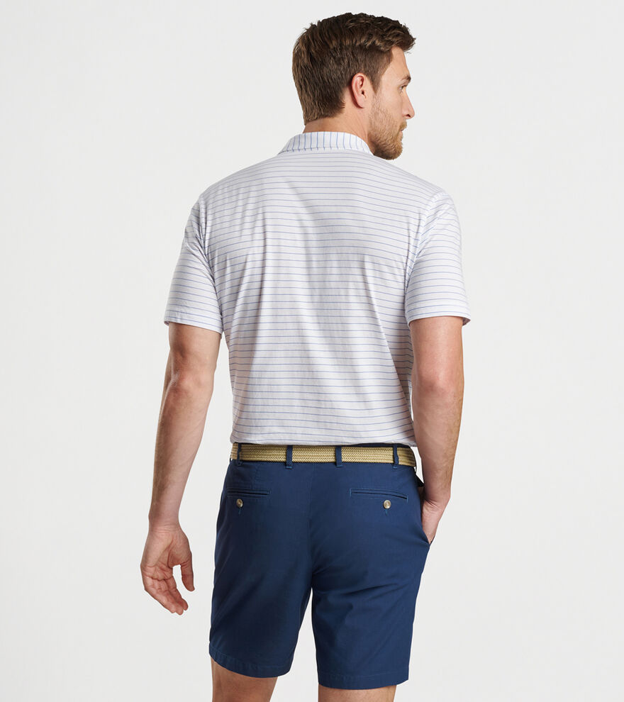 Crown Comfort Cotton Polo Harp Stripe image number 3