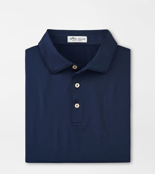 Solid Performance Jersey Polo (Sean Self Collar)