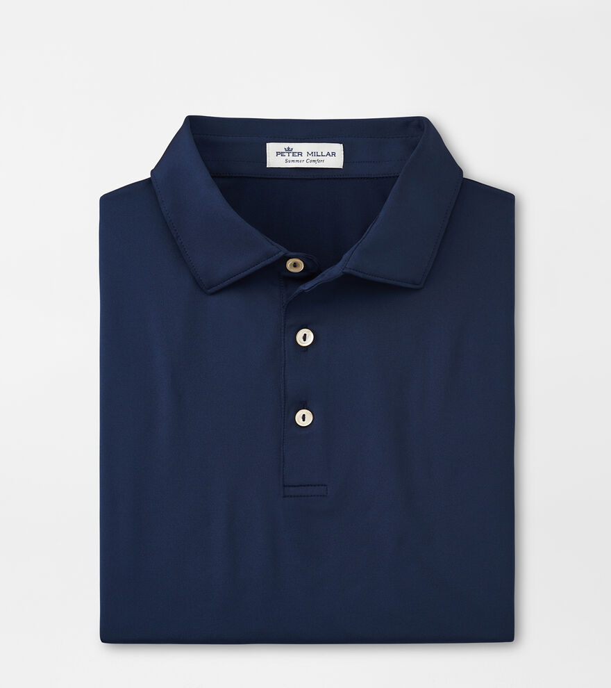 Solid Performance Jersey Polo (Sean Self Collar) image number 1