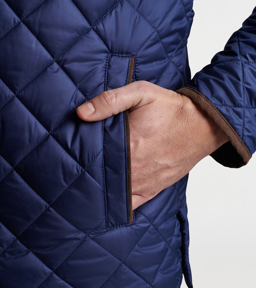Suffolk Quilted Travel Coat image number 6