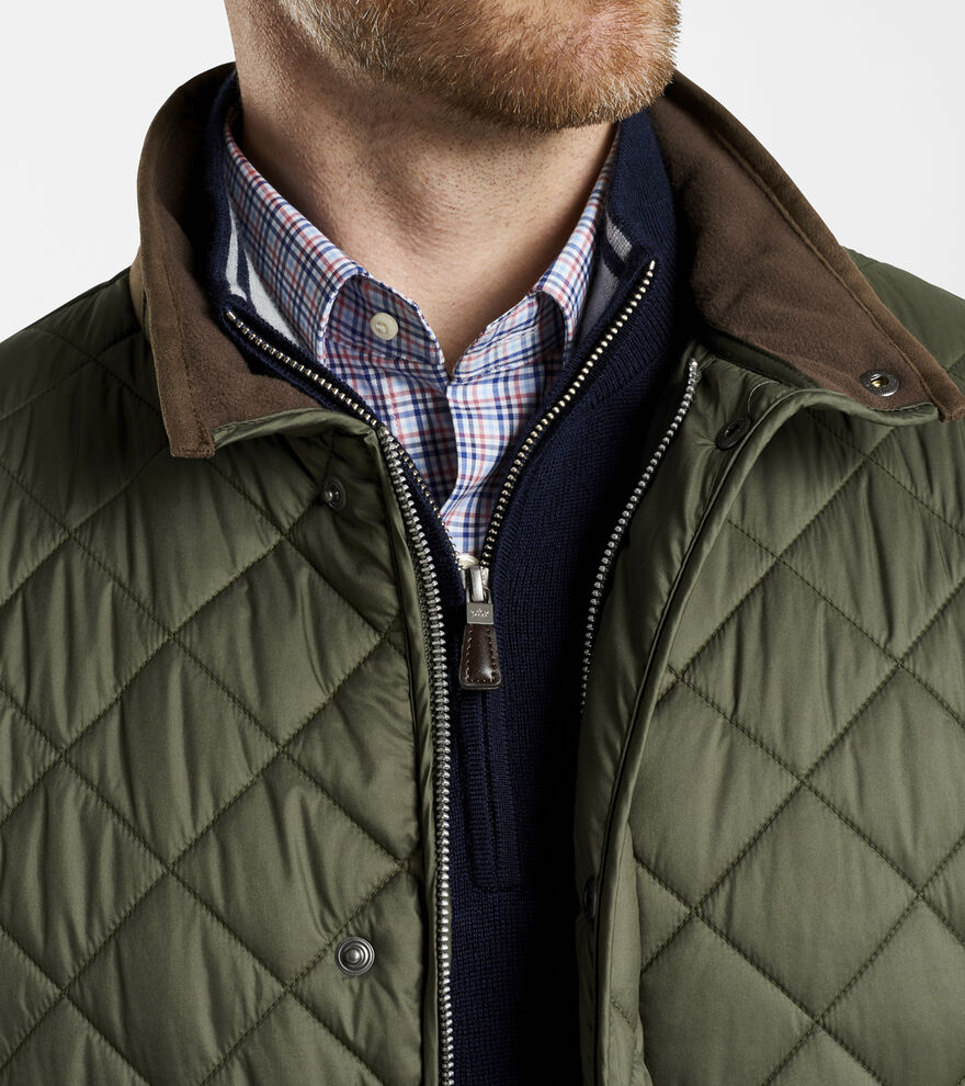 Suffolk Quilted Travel Coat image number 7