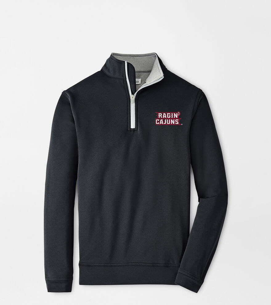Louisiana Lafayette Youth Perth Performance Quarter-Zip image number 1