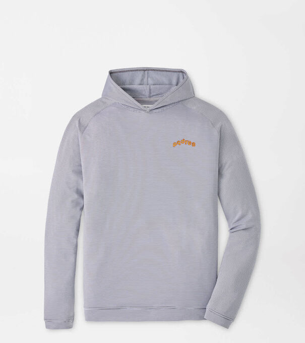 Cooperstown San Diego Padres Pine Sugar Stripe Performance Hoodie