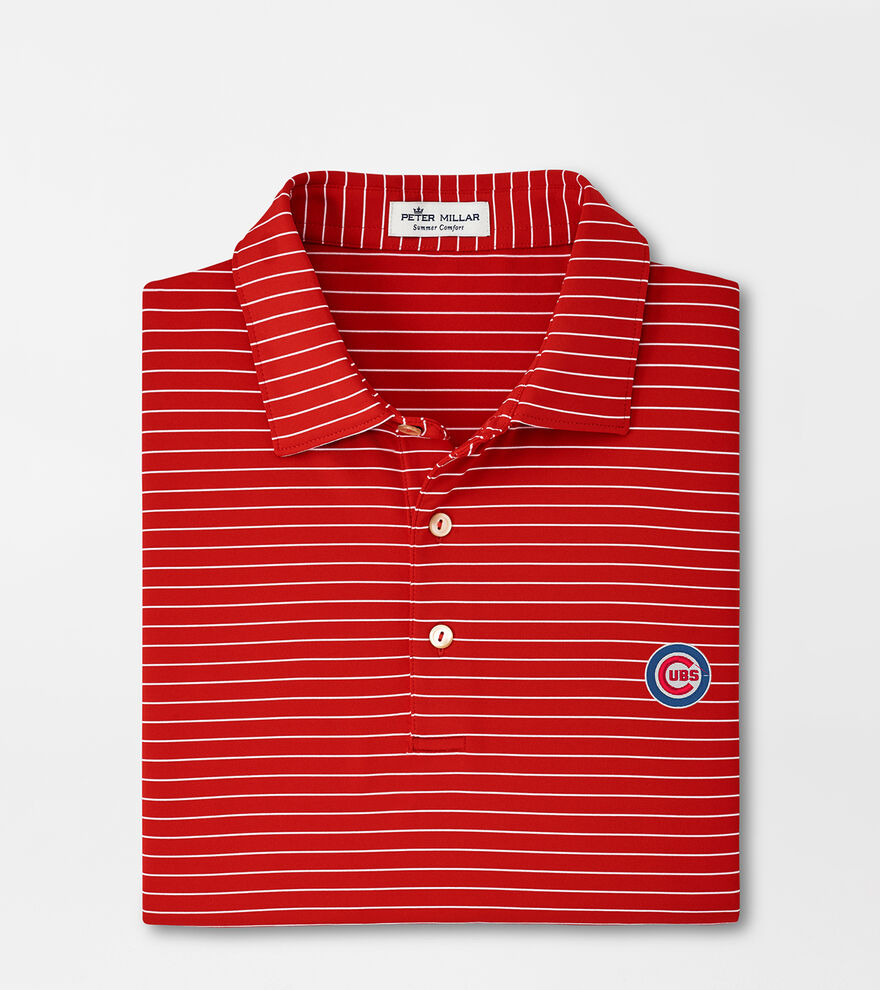 Chicago Cubs Crafty Performance Jersey Polo image number 1