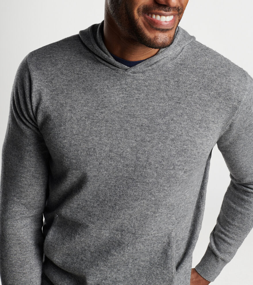Conway Wool Cashmere Popover Hoodie image number 5