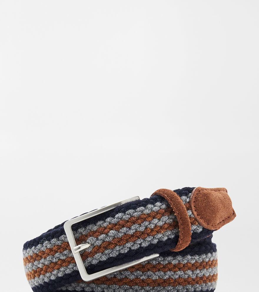 Striped Wool Belt image number 1