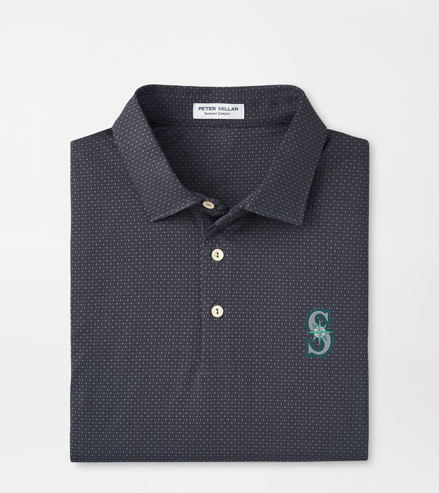 Seattle Mariners Tesseract Performance Jersey Polo image number 1