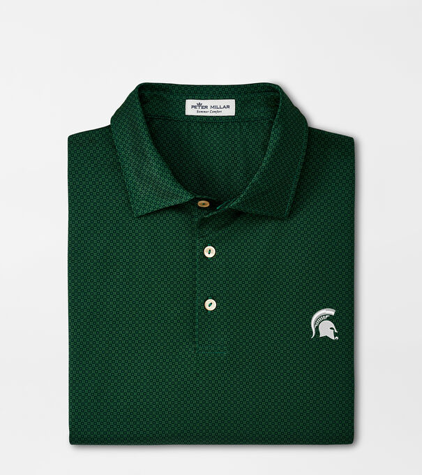 Michigan State Spartan Dolly Performance Jersey Polo