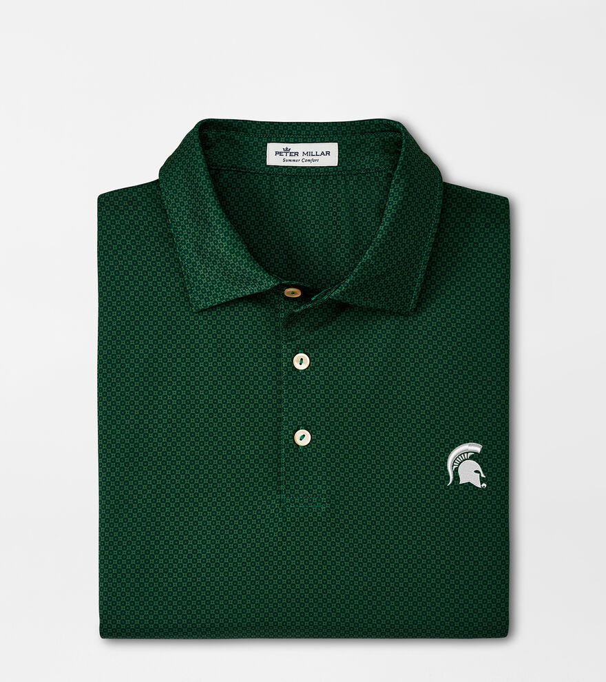 Michigan State Spartan Dolly Performance Jersey Polo image number 1