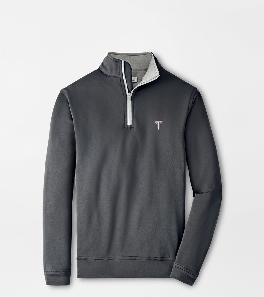 Troy University Youth Perth Performance Quarter-Zip image number 1