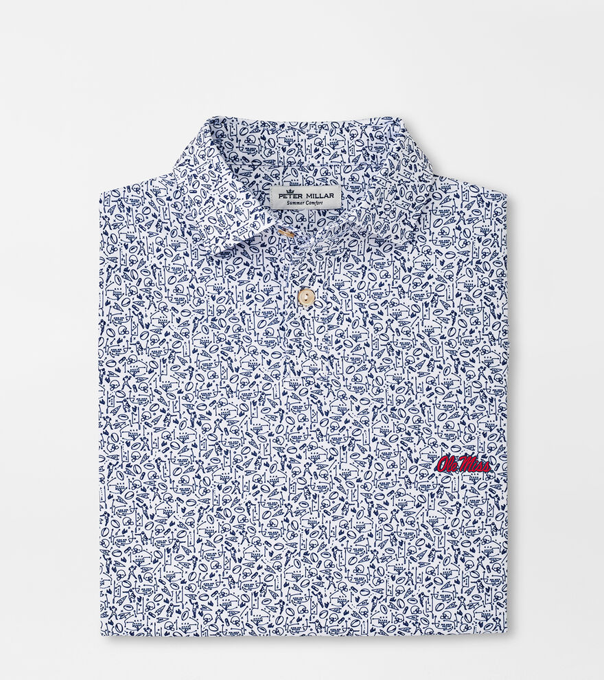 Ole Miss Youth Performance Jersey Polo image number 1