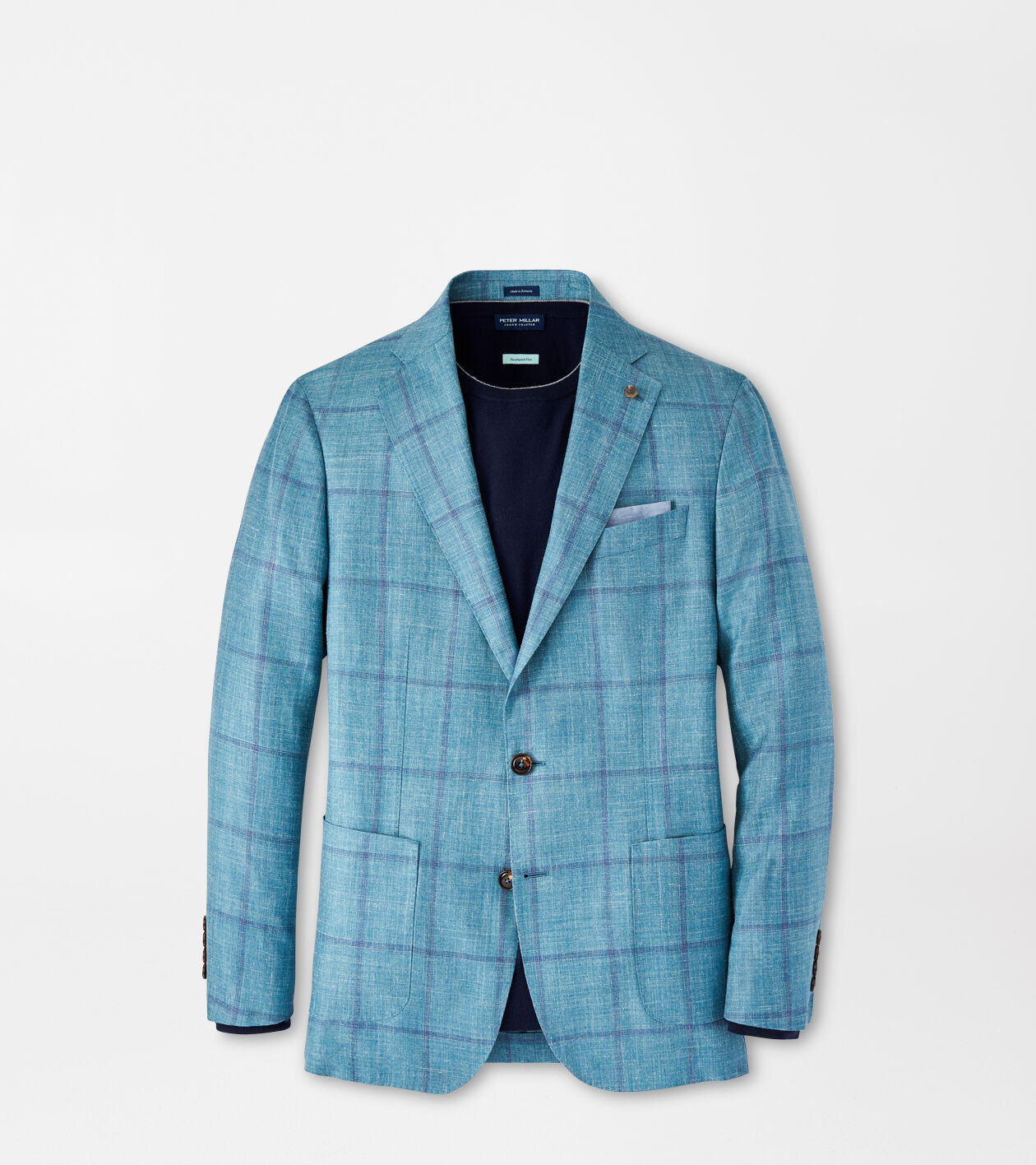 Peter millar windowpane sport coat hot sale