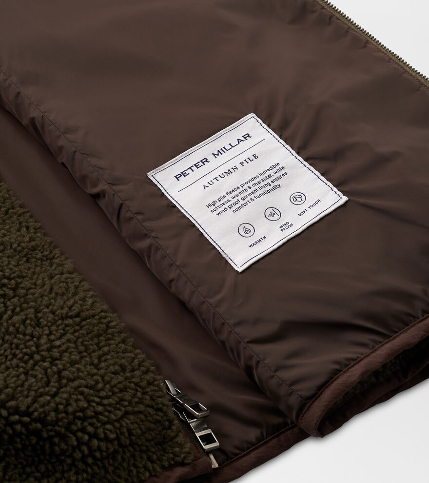 Autumn Pile Fleece Vest image number 6