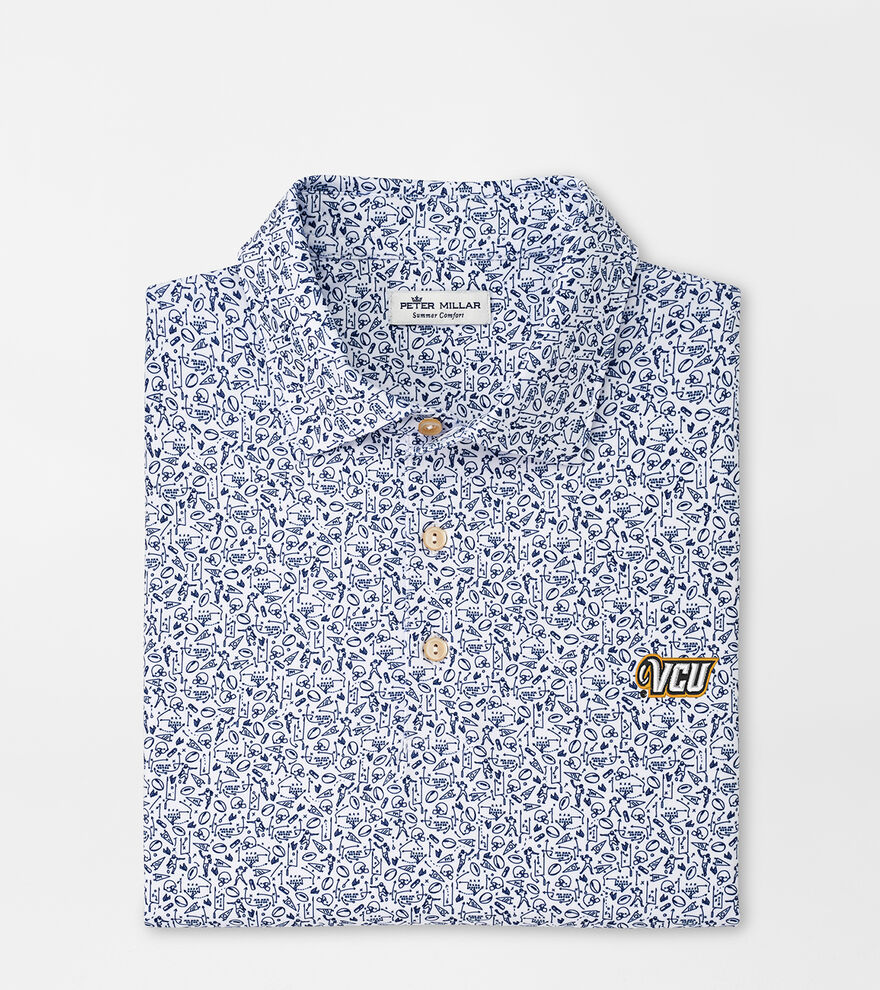 VCU Game Day Performance Jersey Polo image number 1