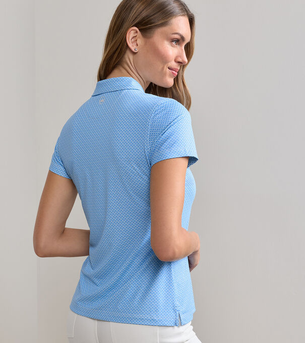 Maritime Valley Short Sleeve Jersey Polo - Alternate Image 1