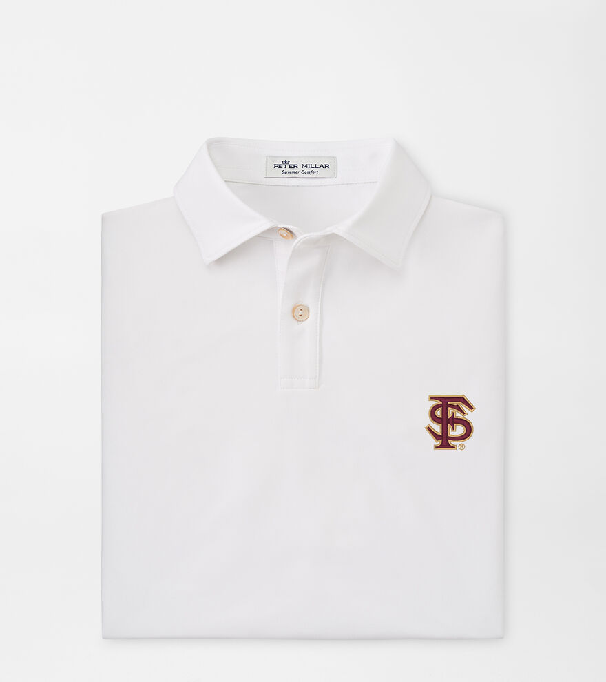 Florida State Youth Solid Performance Jersey Polo image number 1