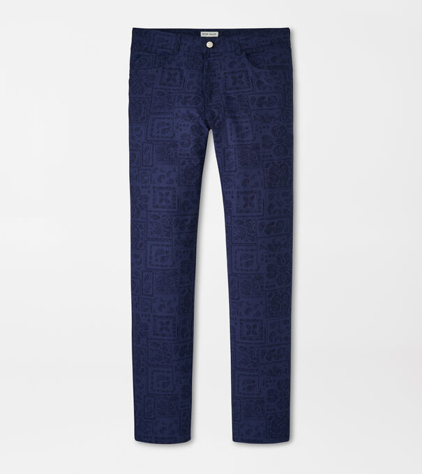 eb66 Delos Paisley Performance Five-Pocket Pant