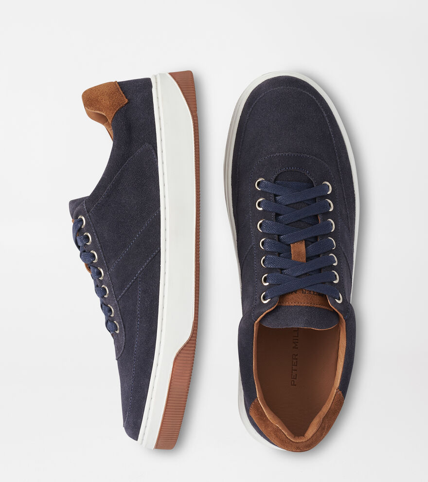 Vantage Suede Sneaker Men's Shoes Peter Millar