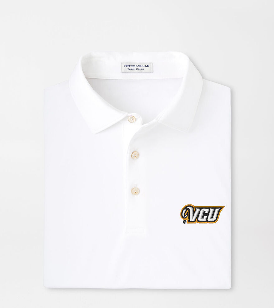 VCU Solid Performance Jersey Polo image number 1
