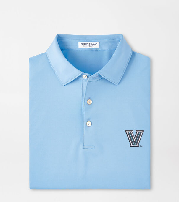 Villanova Solid Performance Jersey Polo