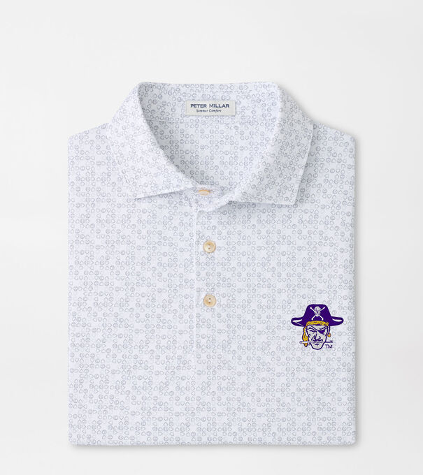 East Carolina University Vault Bases Loaded Performance Jersey Polo