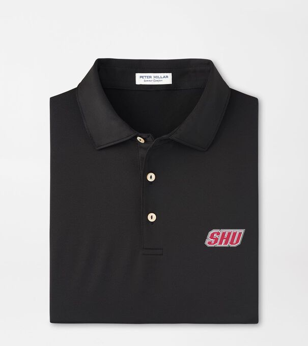 Sacred Heart University Solid Performance Jersey Polo