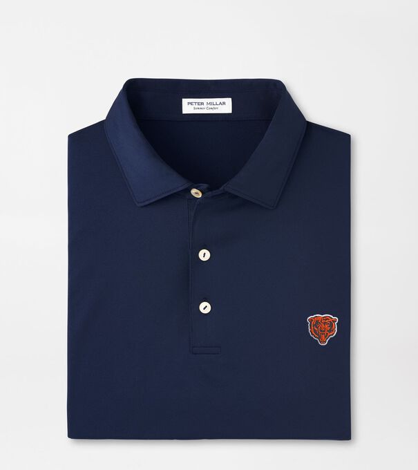 Chicago Bears Solid Performance Jersey Polo