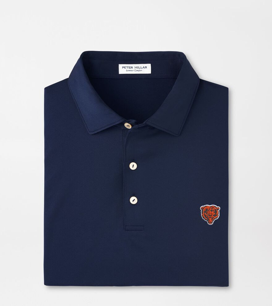 Chicago Bears Solid Performance Jersey Polo image number 1