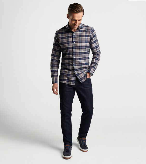 Davol Italian Flannel Sport Shirt