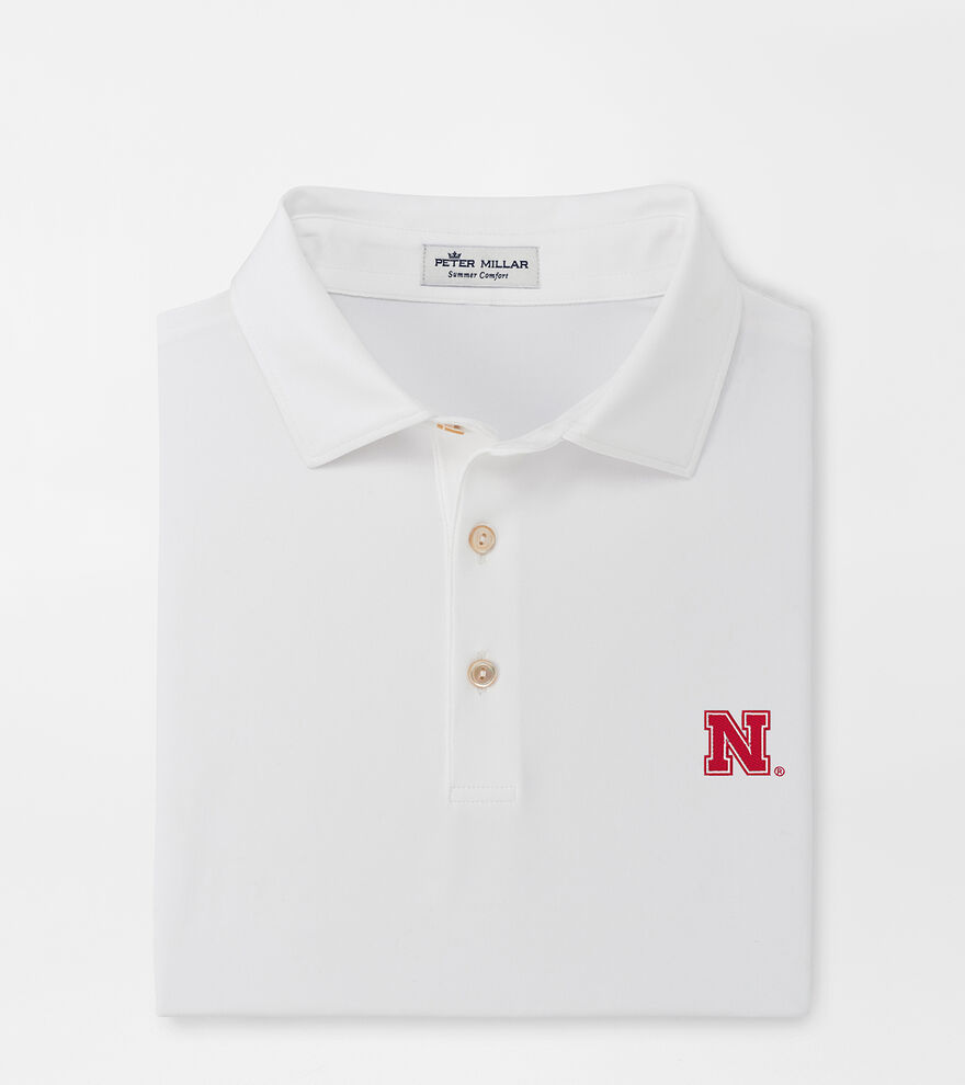 Nebraska Performance Polo | Men’s Collegiate Apparel | Peter Millar